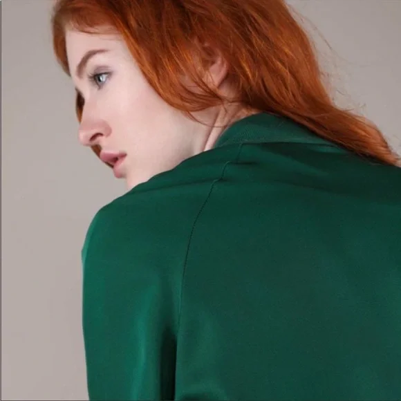 Grana Silk Bomber Sz M - Picture 3 of 12